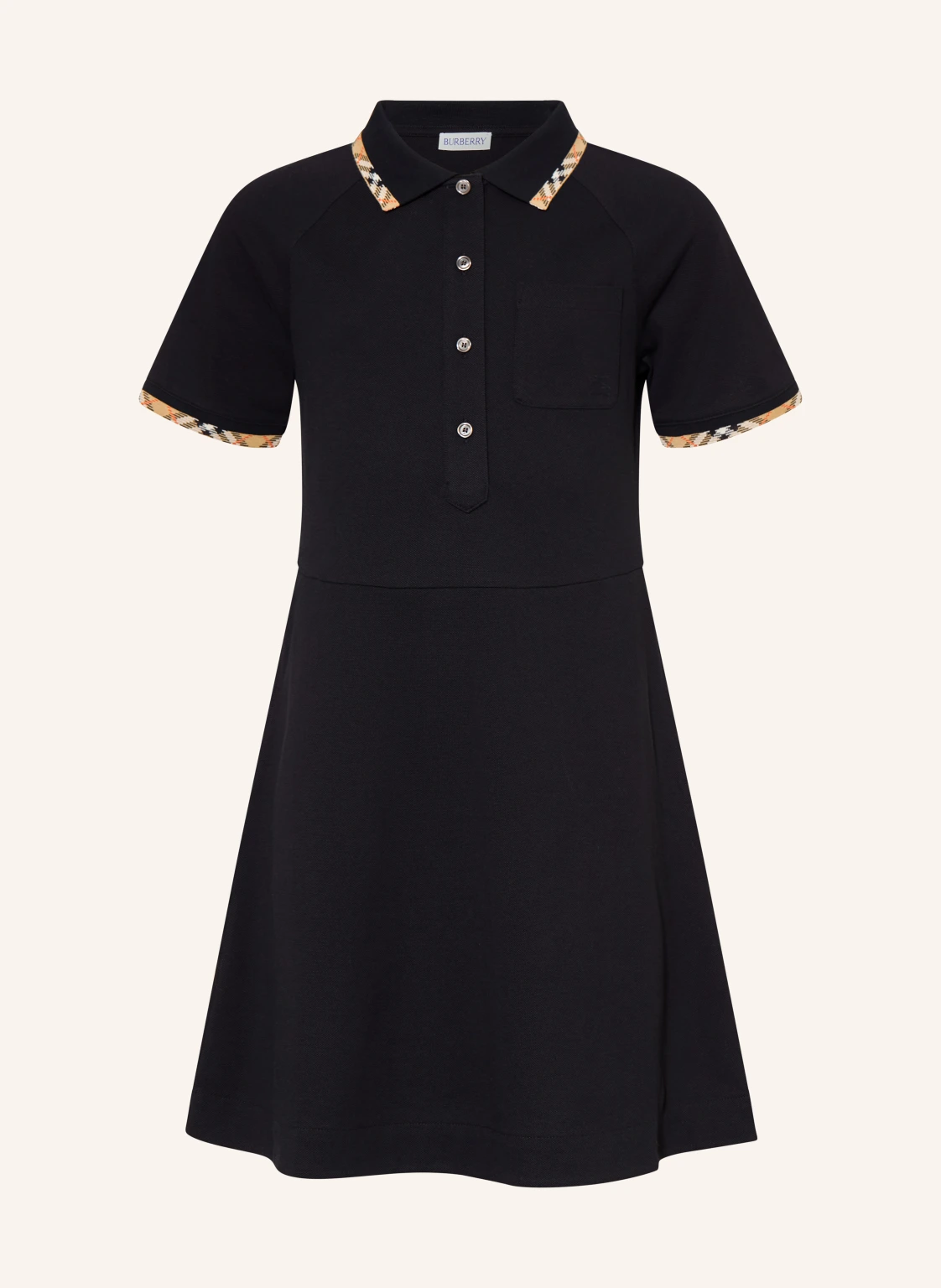 BURBERRY Piqué-Polokleid ROMOLA