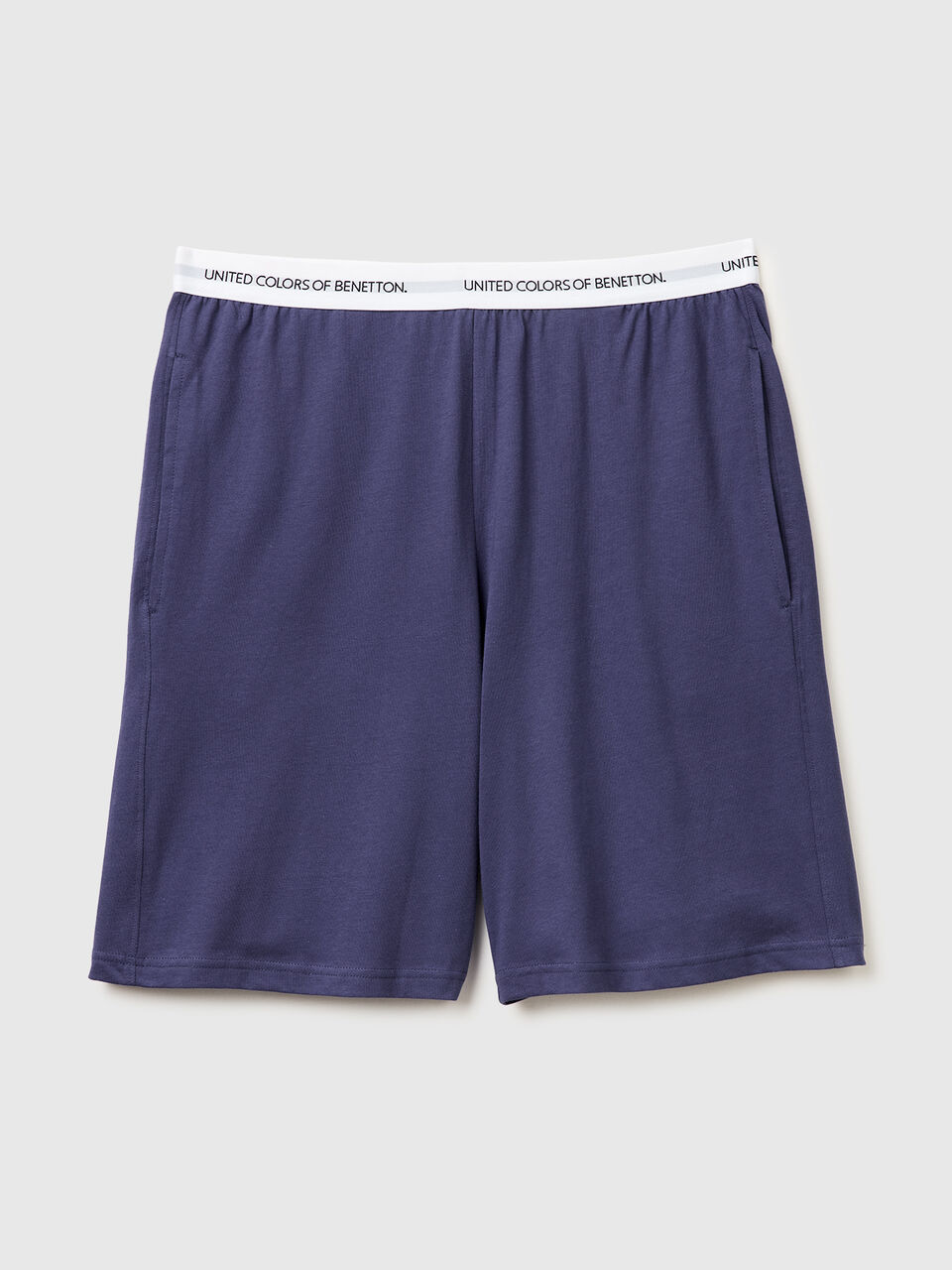 Bermuda shorts with logo elastic