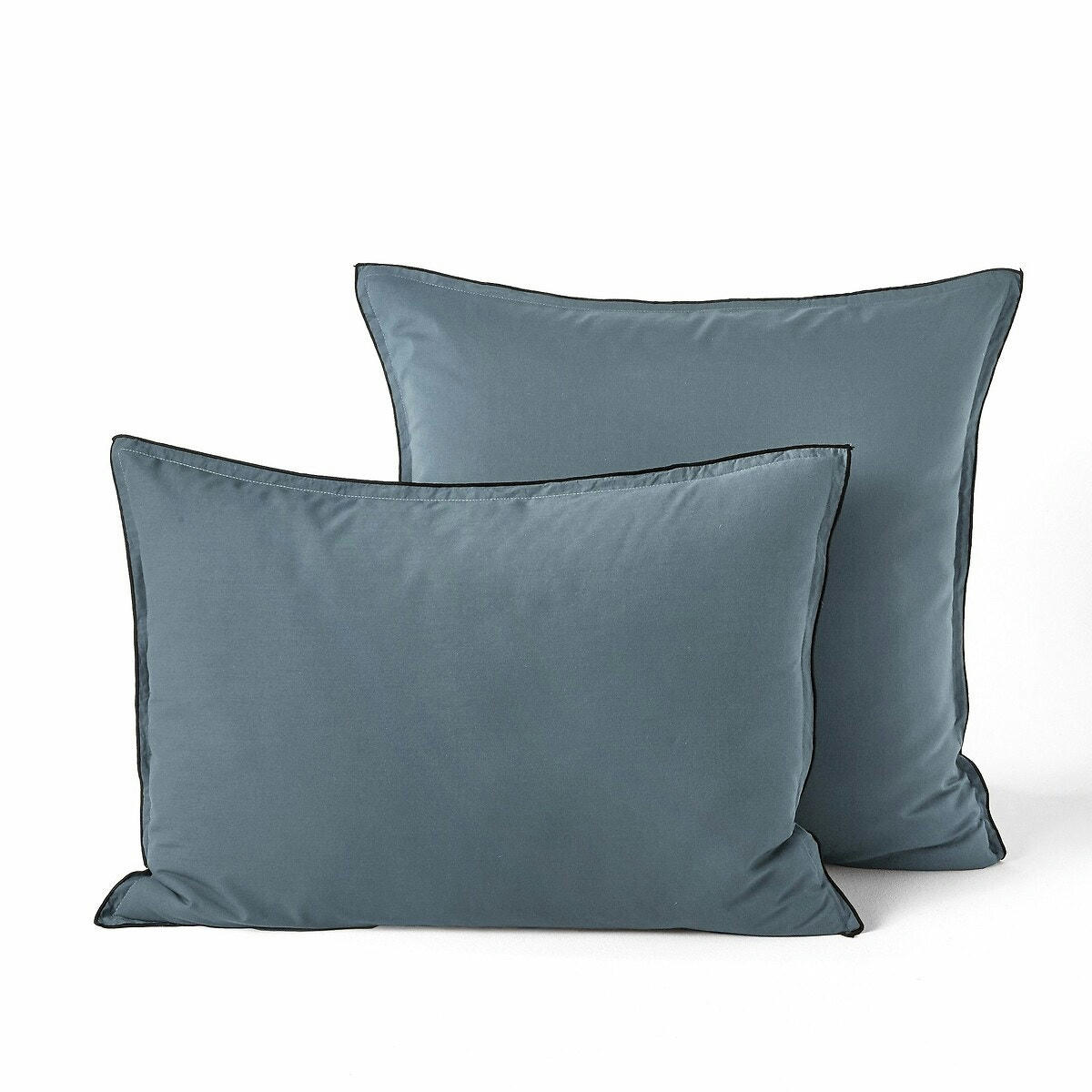 Taie d'oreiller enfant voile coton bio lavé, Gypse