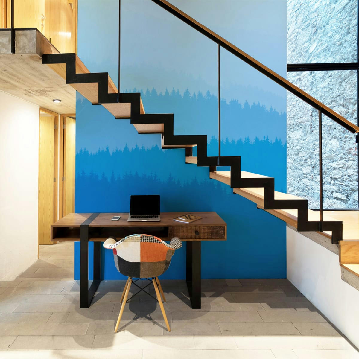 - Papier peint panoramique low mountains 425 x 250 cm