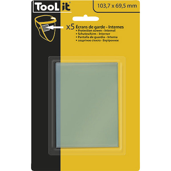 5 écrans internes 103,7x69,5 pour ZEUS 5-9/9-13 G / ERGOTECH - GYS - 043695