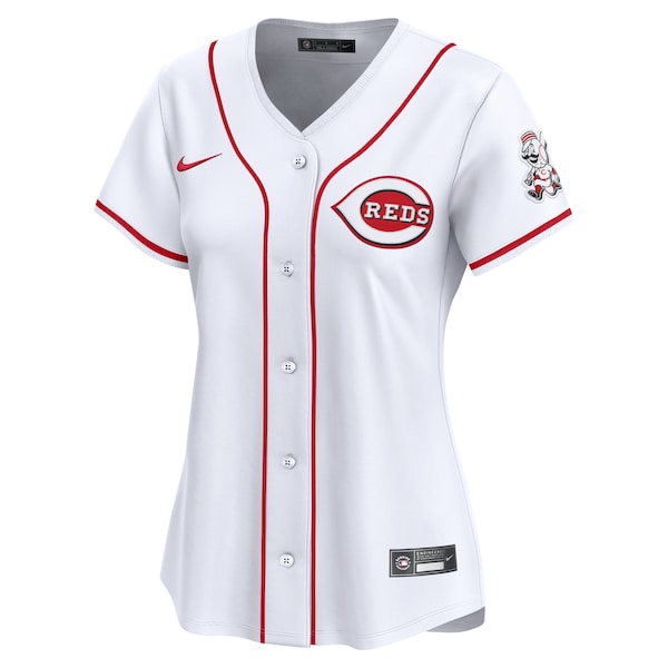 Cincinnati Reds Nike Women's 2024 Jackie Robinson Day Home Limited Jersey – White