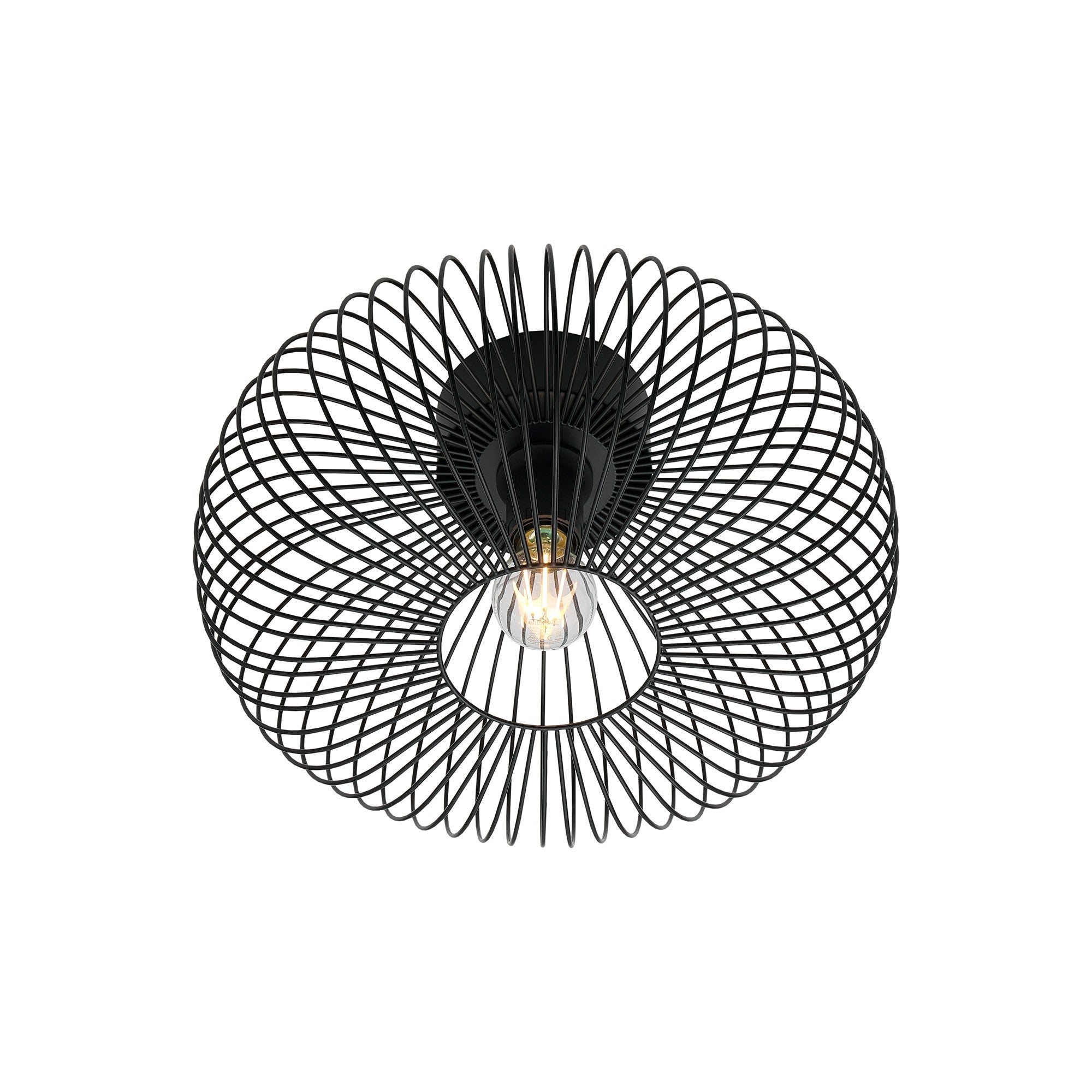 Nordlux Beroni | Plafondlamp | E27 Fitting | Zwart