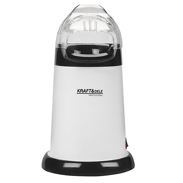 Machine À Popcorn 1300 W Blanche Compacte Pour Maison Fêtes Cinéma