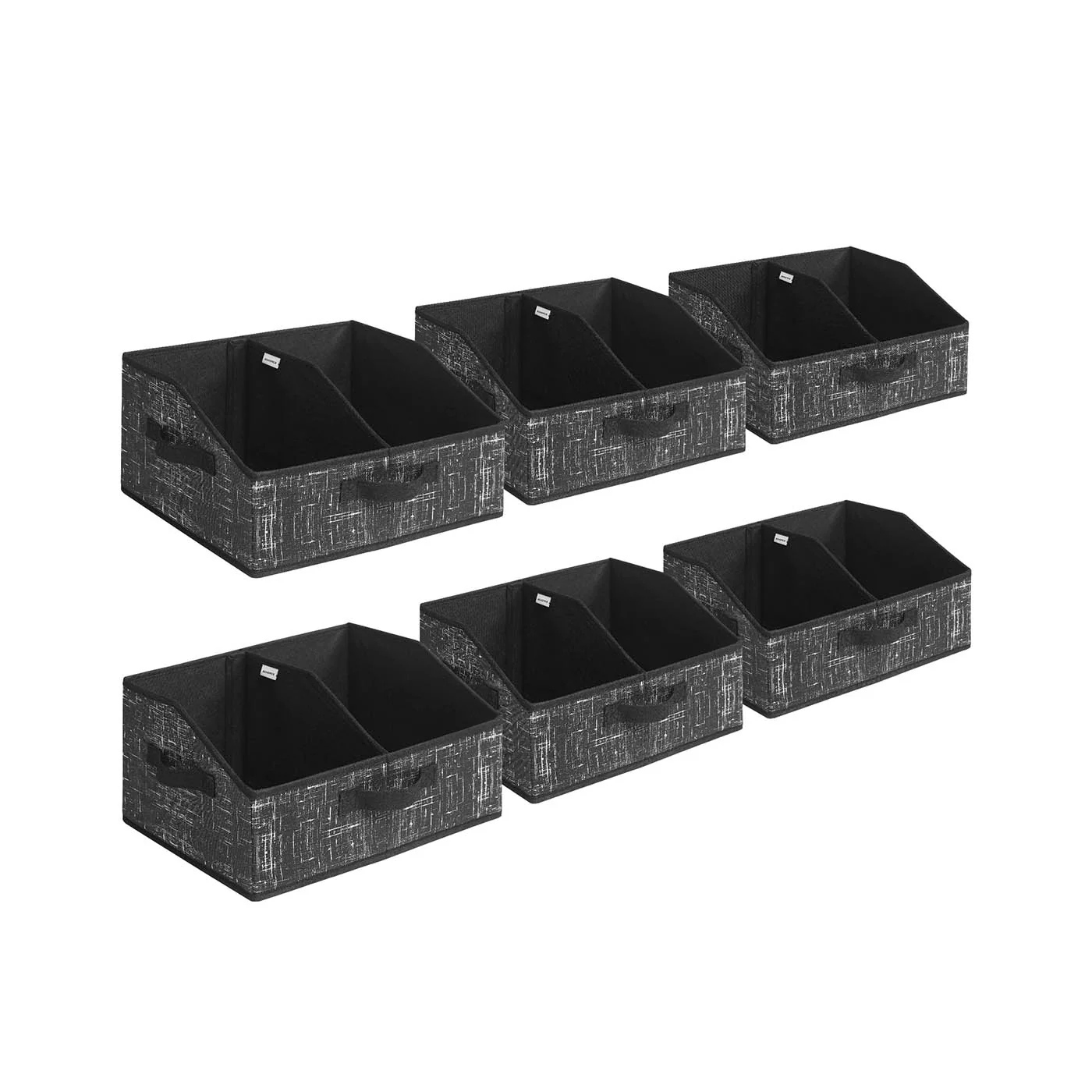 Boîtes de rangement pliables en tissu pour organisation