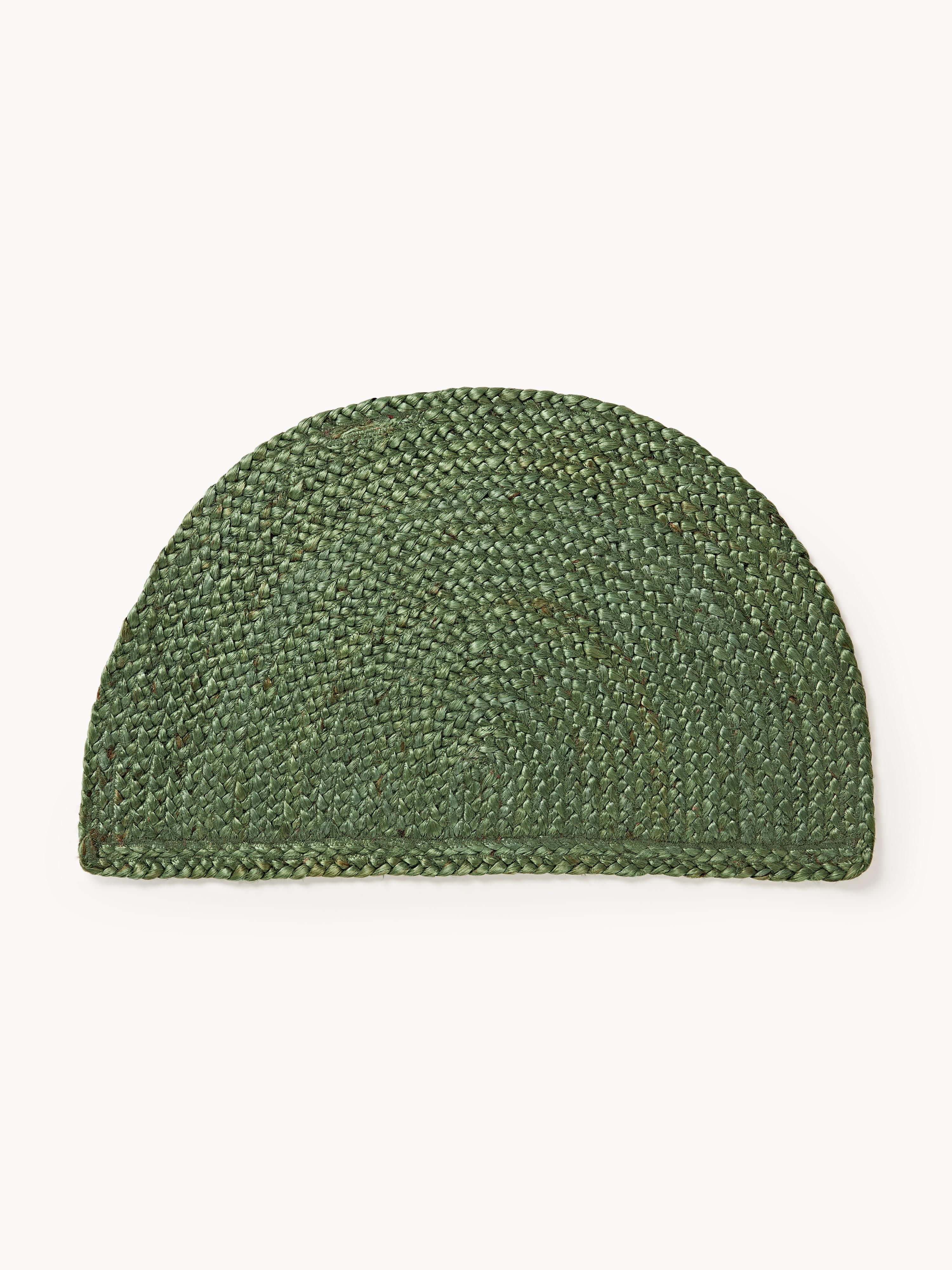 Handgewebte Jute-Fußmatte Balbine