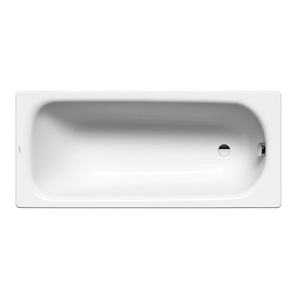 Kaldewei Saniform Plus 170x70 cm Baignoire rectangulaire en acier émaillé, sans pieds, blanc alpin (111800013001)