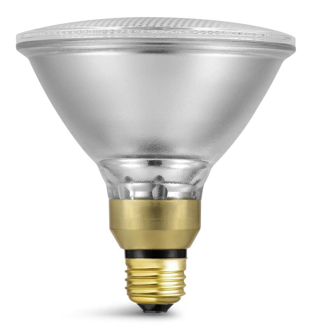 NOMA PAR38 E26 Base Dimmable Halogen Flood Light Bulbs, 2700K, 1300 Lumens, Soft White, 90W, 2-pk