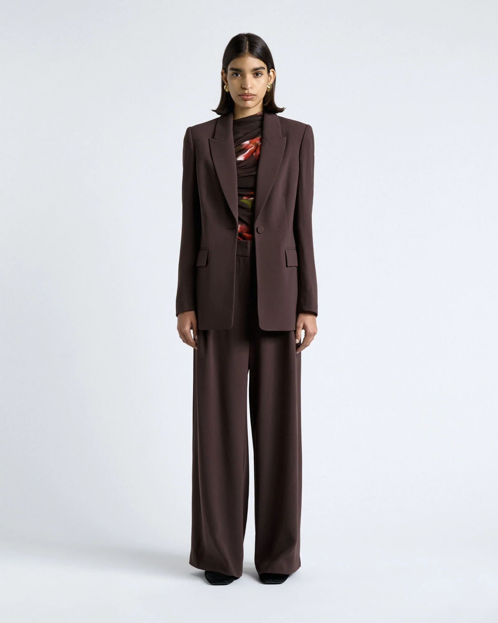 Crepe Boyfriend Blazer