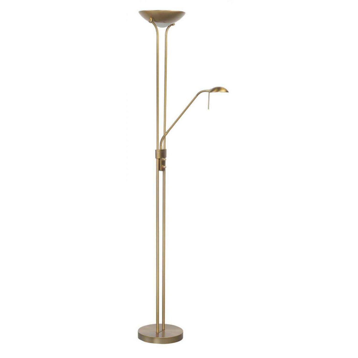 Highlight vloerlamp New - 2 lichts - 25 x 180  cm - brons