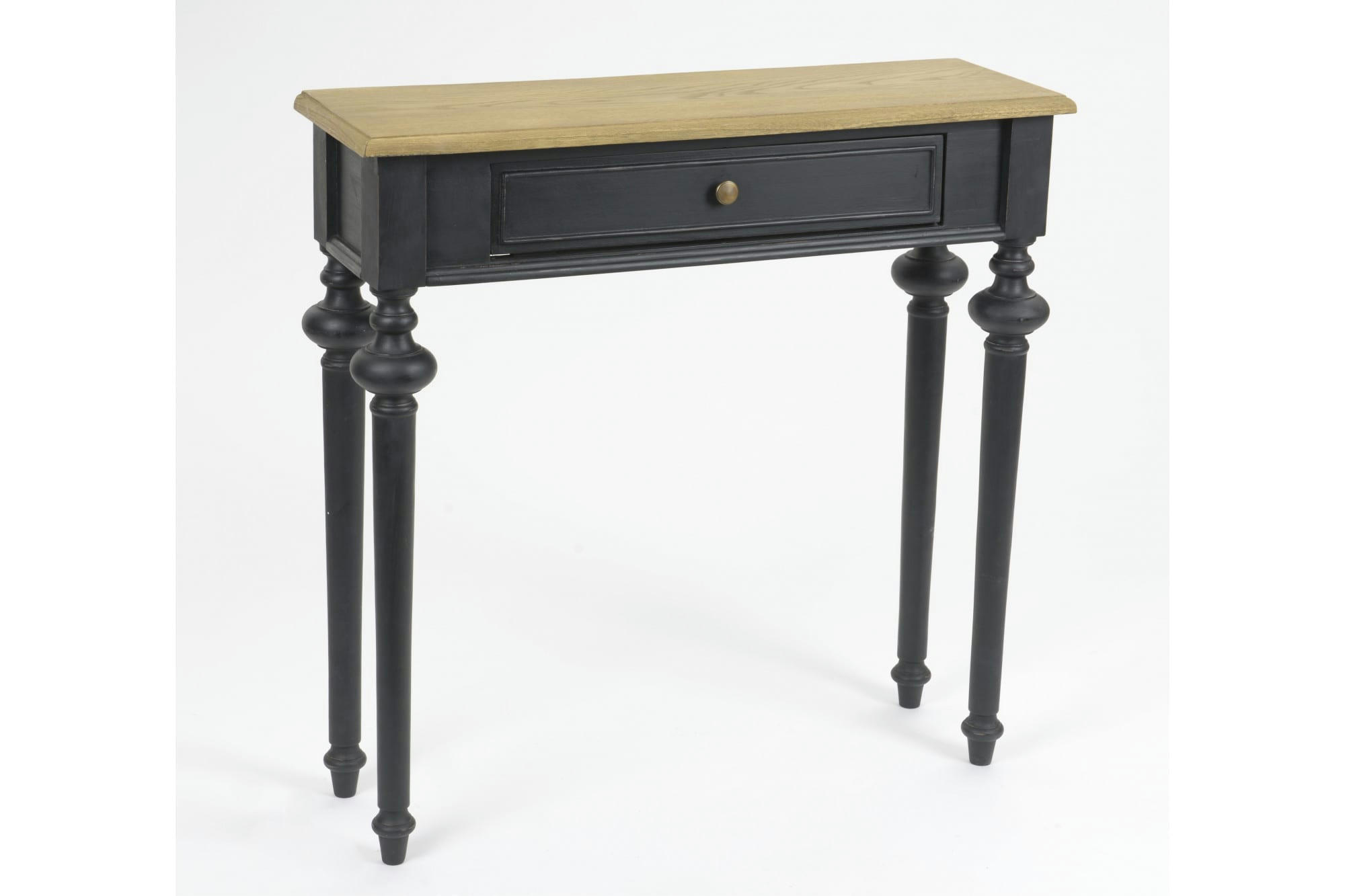 NEYLA - Console en bois 1 tiroir L80
