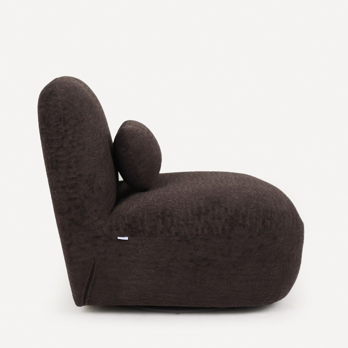 Fotel NORDVIK obrotowy czekoladowy 83x87x75 cm