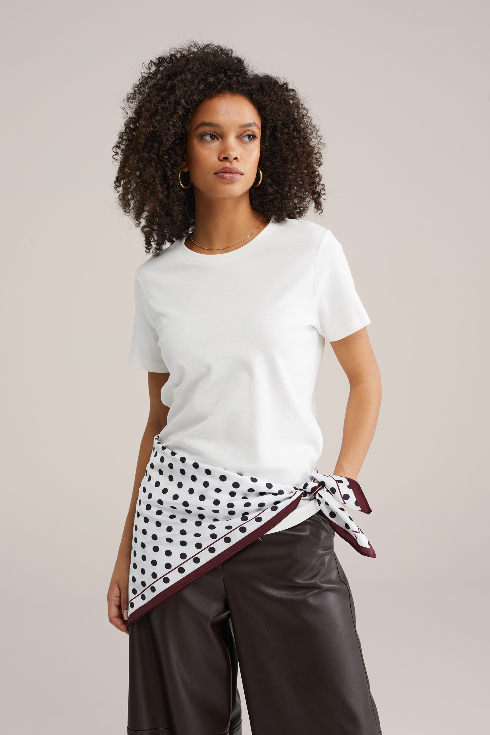 Dames sjaal met print