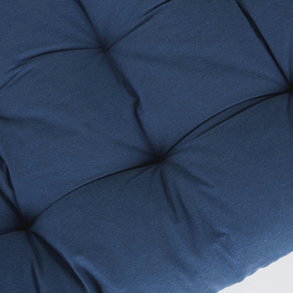 MARGARISE - Surmatelas bleu marine 120x80