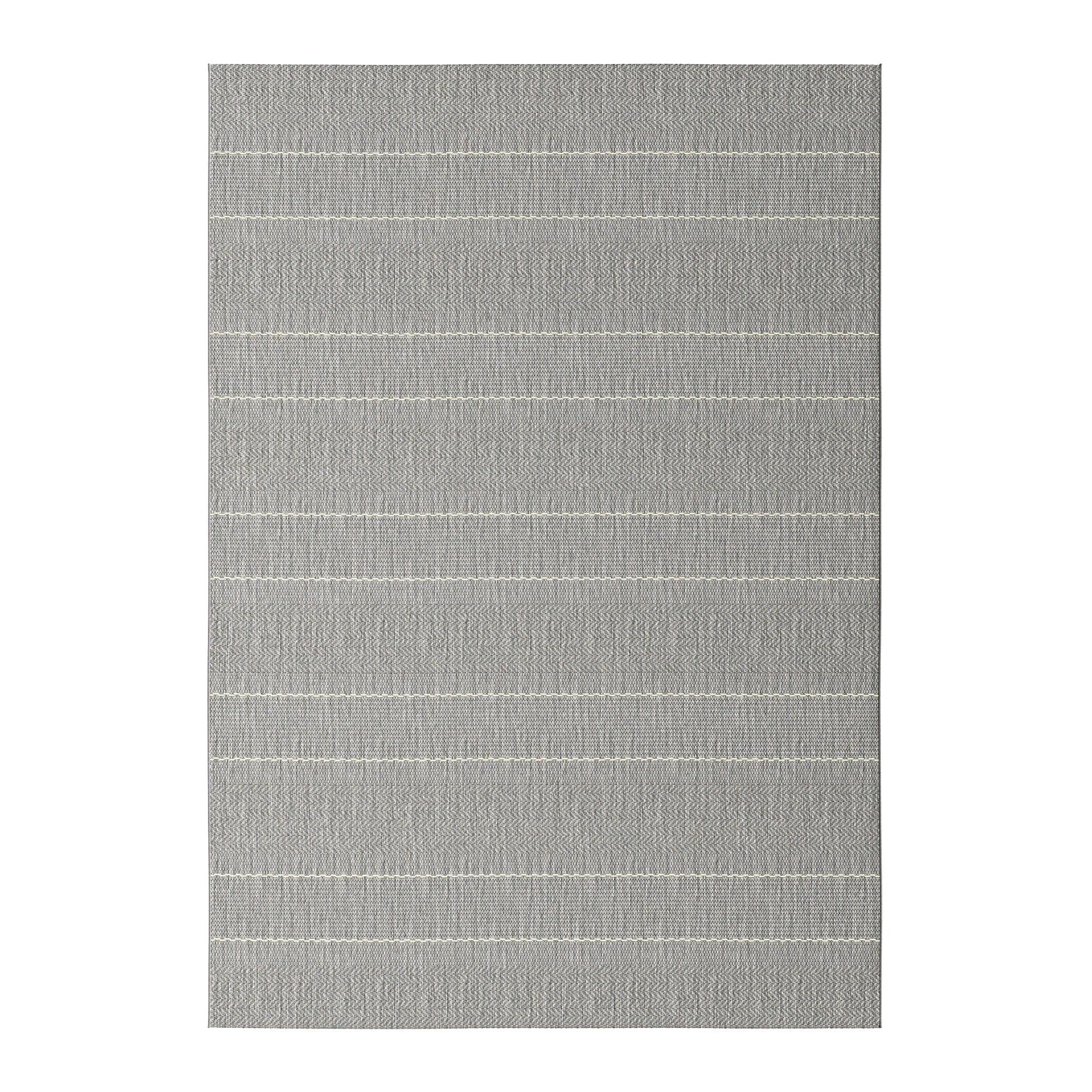 AFK Living vloerkleed Calm - voor binnen en buiten - grijs - 160 x 230 cm