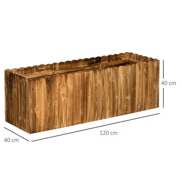Hochbeet, BxH: 120 x 40 cm, Tannenholz