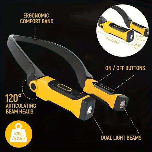 NNETM Rechargeable LED Neck Light