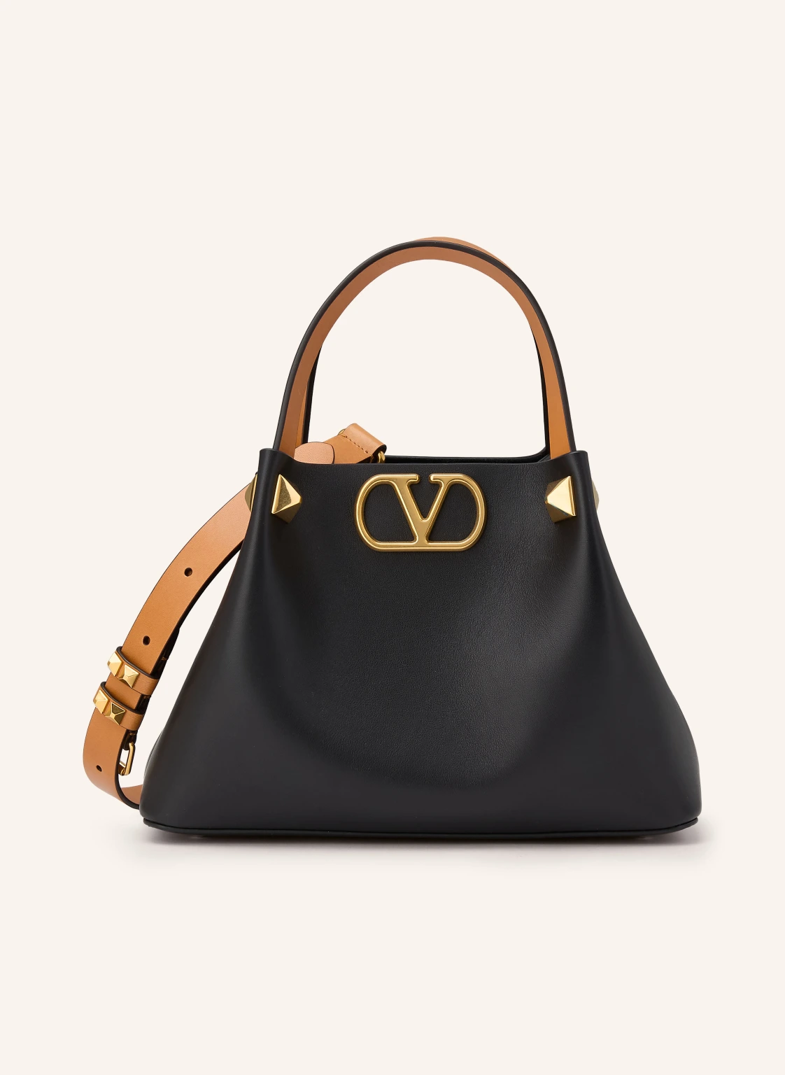 VALENTINO GARAVANI Handtasche VLOGO SIGNATURE SMALL mit Nieten