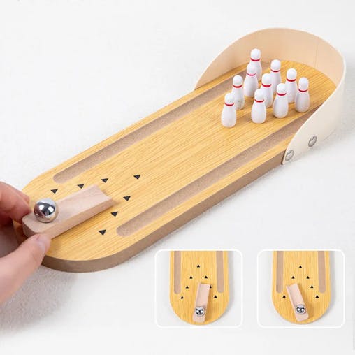 NNEOBA Mini Desktop Bowling Game