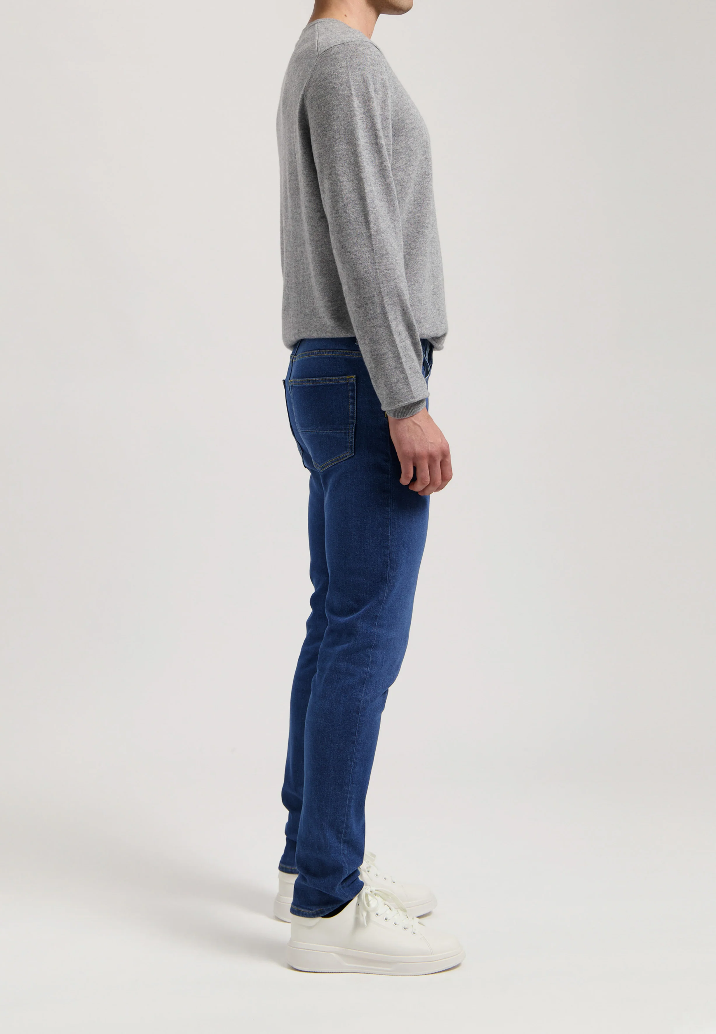 Daily Mid Tapered - Stone Indigo