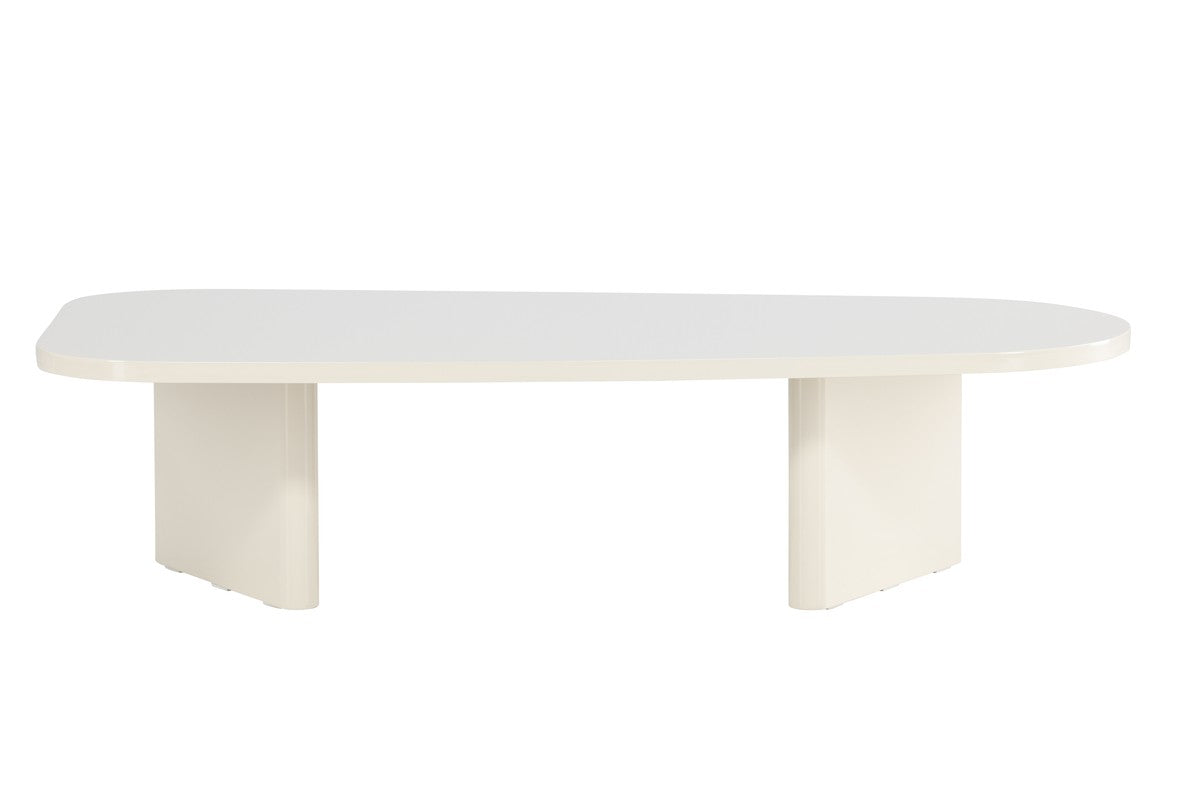 Rebellenclub Norrtalje Salontafel - 130x65cm - Beige