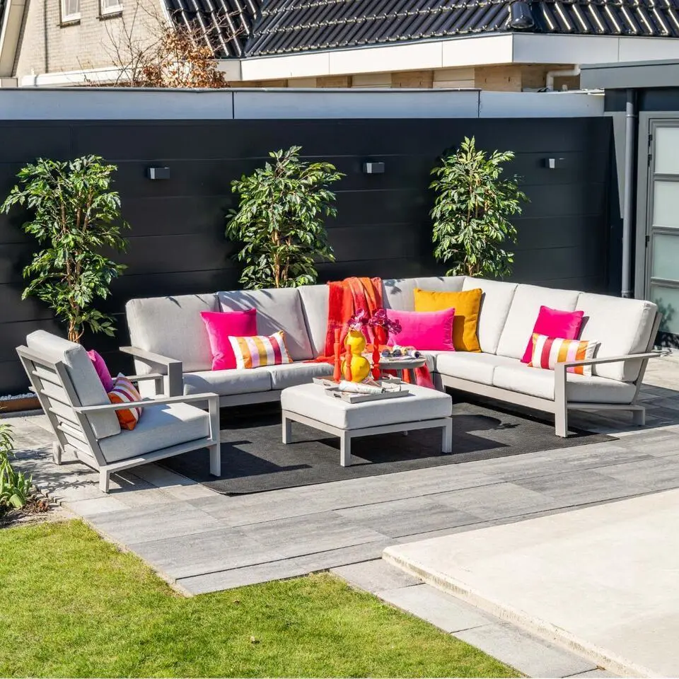 Garden Impressions Coba hoek loungeset 5-delig - taupe