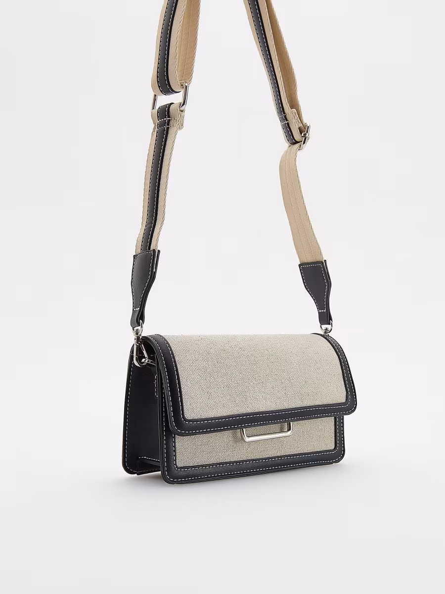 Jacquard Crossbody Bag