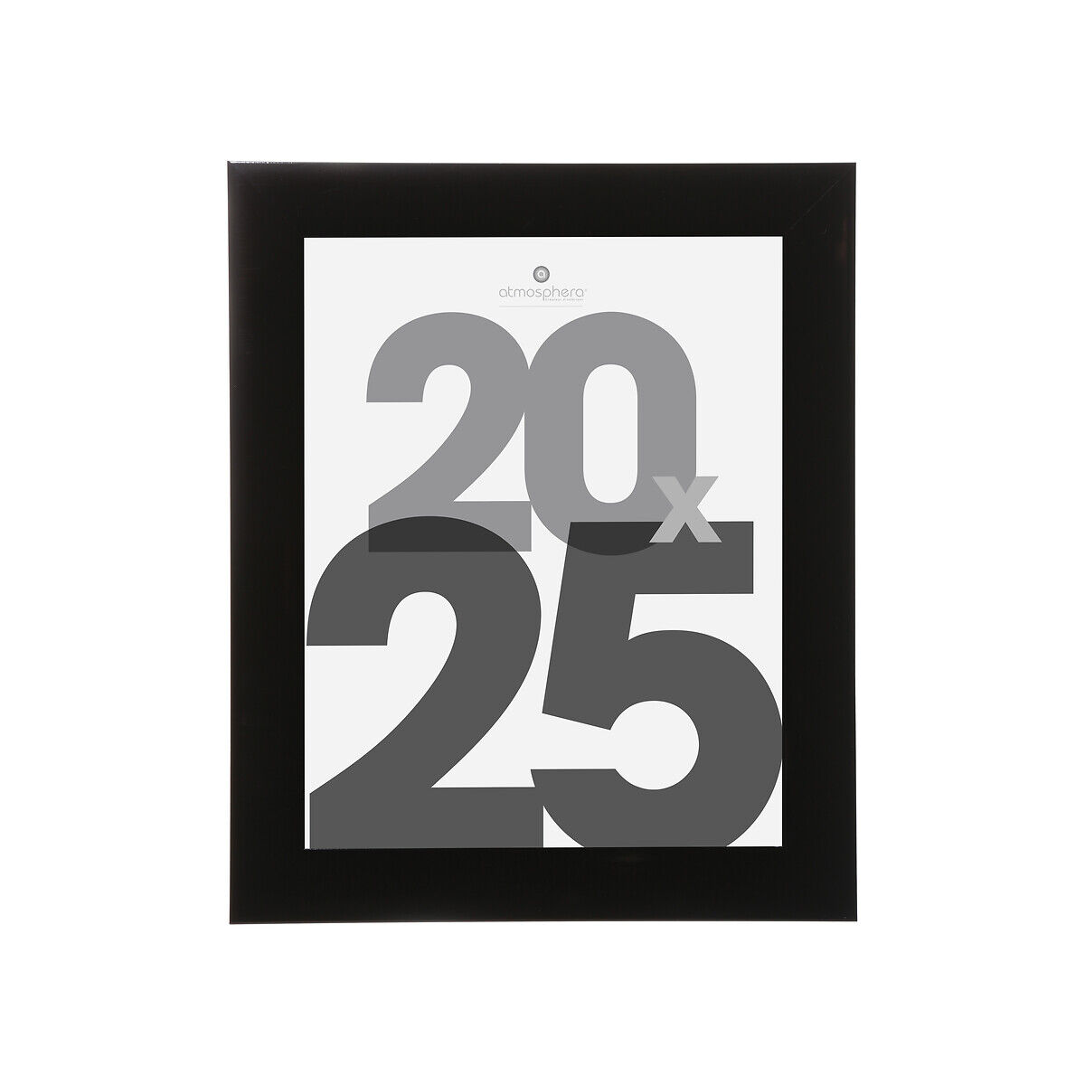 Moldura para fotos preta 20x25cm