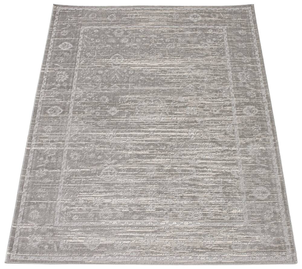 ECARPET Layla Indoor Area Rug, Grey, Assorted Sizes