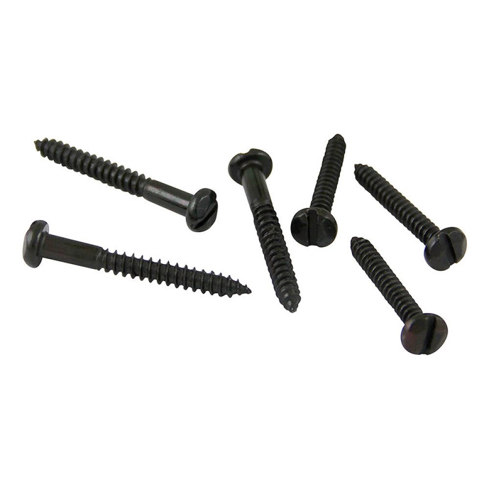 DEKORSKRUE MILLERS 4X30MM SVART