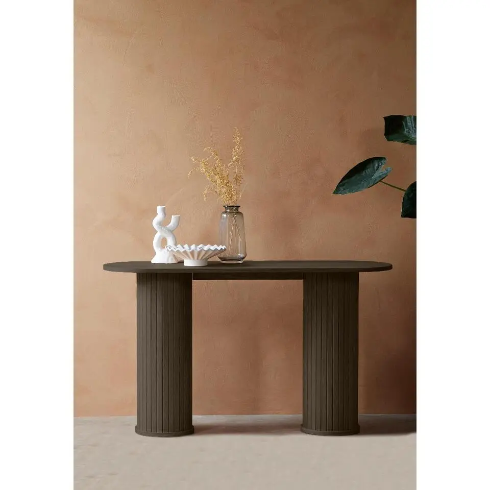 Nordic Home - Kelly sidetable 130 cm - donkerbruin