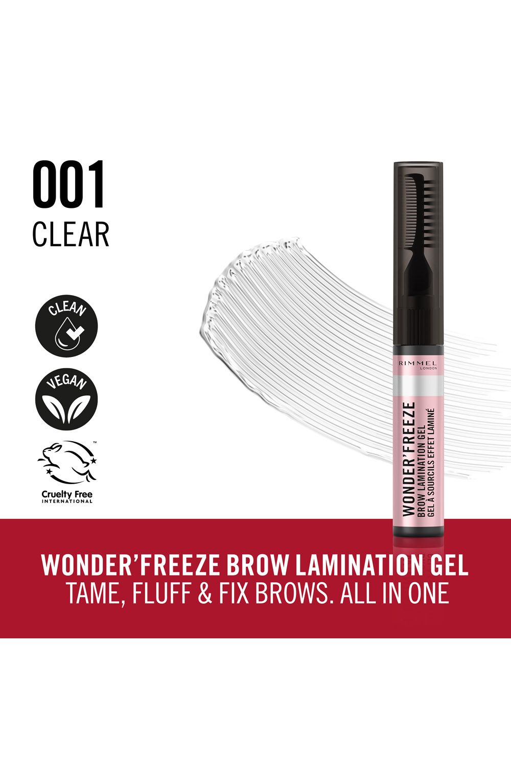 Rimmel London Wonder'Freeze Brow Lamination Gel