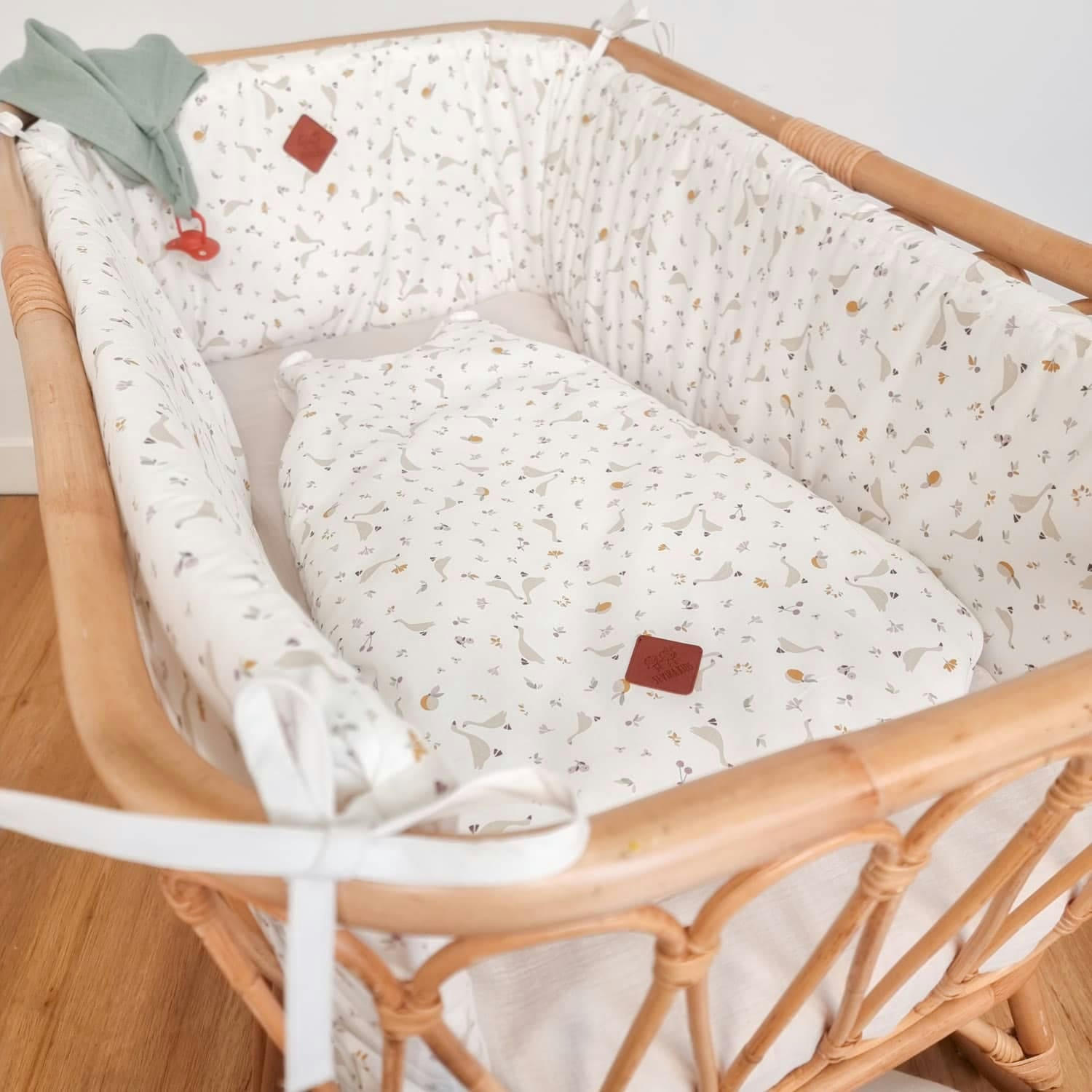 SIDONIA - Tour de lit universel  déhoussable  Multicolore