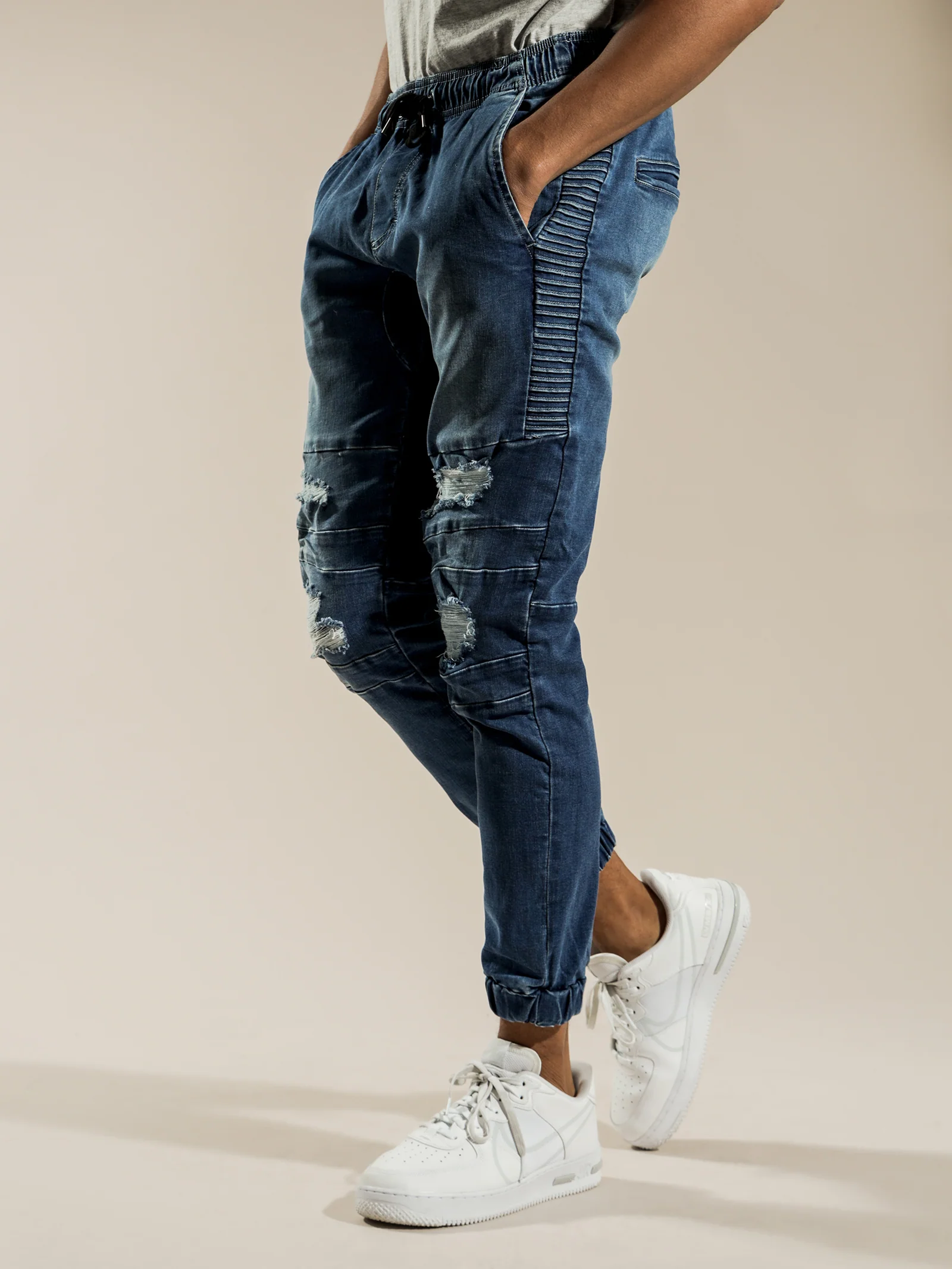 Blake Moto Jogger Jeans