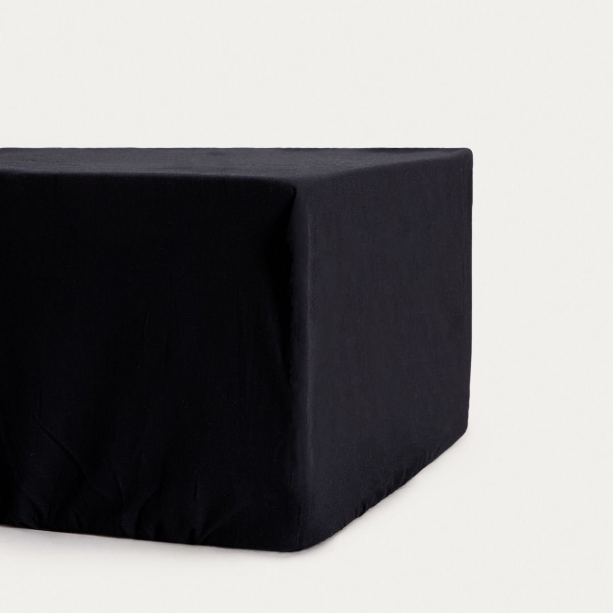 Prześcieradło LAUKO renforce czarne 140x200 cm