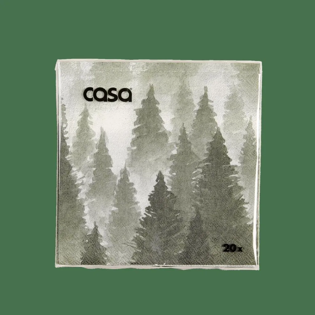 Serviettes^CASA WALD Set De 20 Serviettes Diverses Couleurs