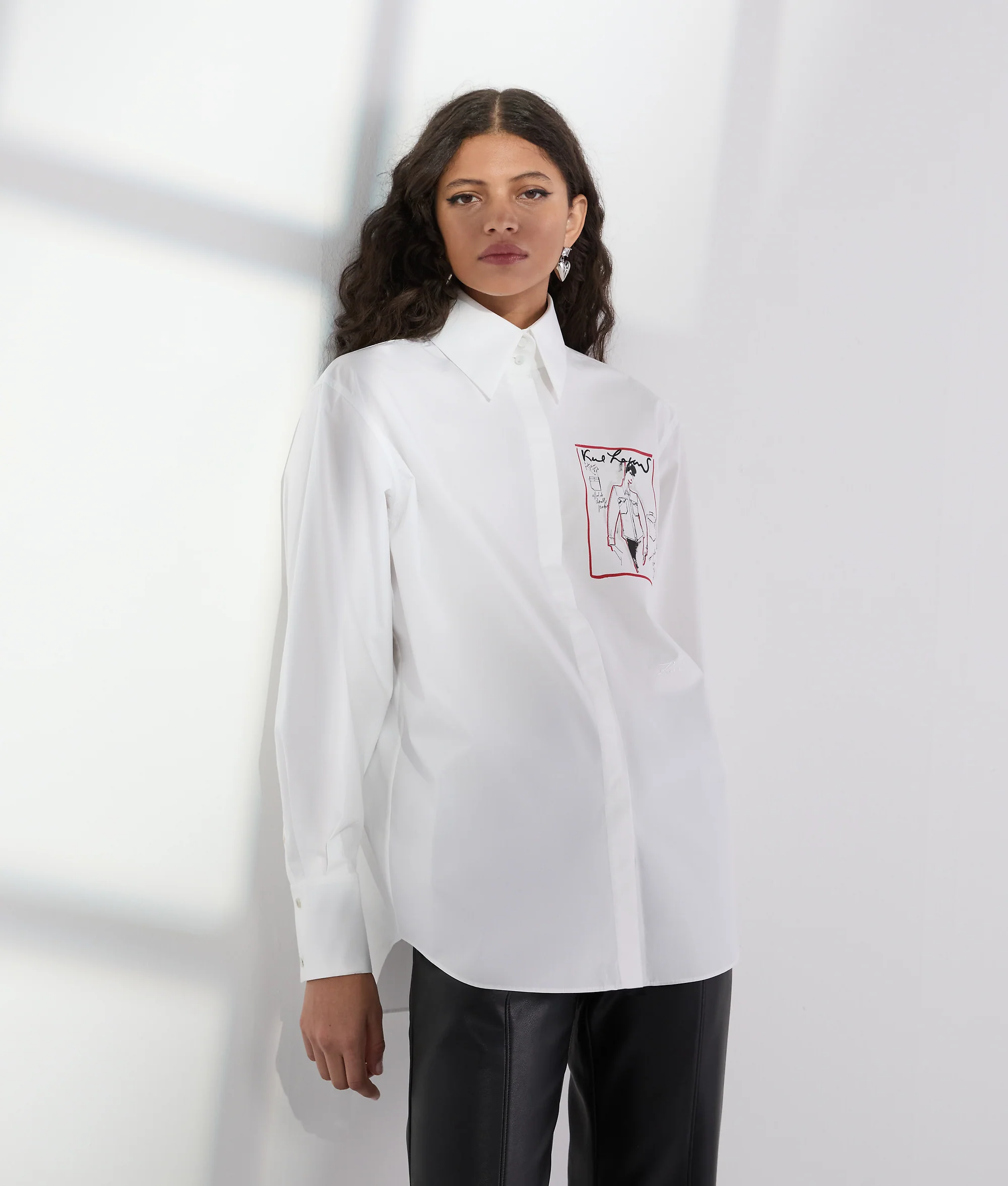 Chemise en popeline Karl Series