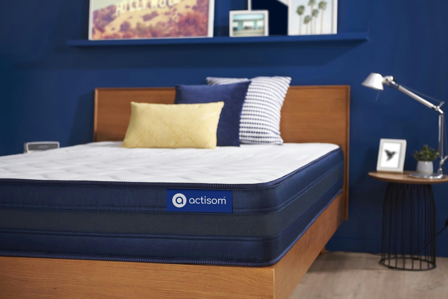 ACTIFLEX TECH - Matelas 80x190 cm Ressorts ensachés et mémoire de forme