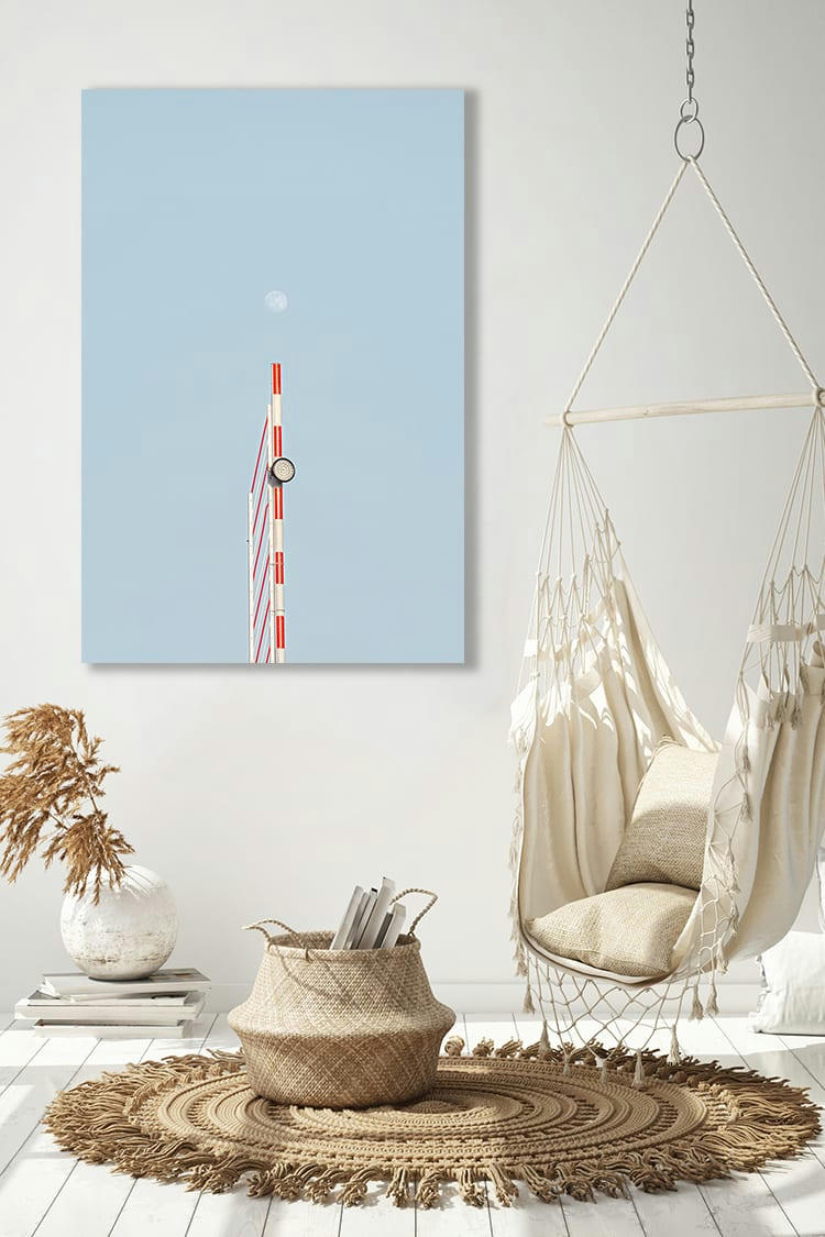 TO THE MOON - Photographie d'art de Laura Sanchez 30x45 cm sur alu