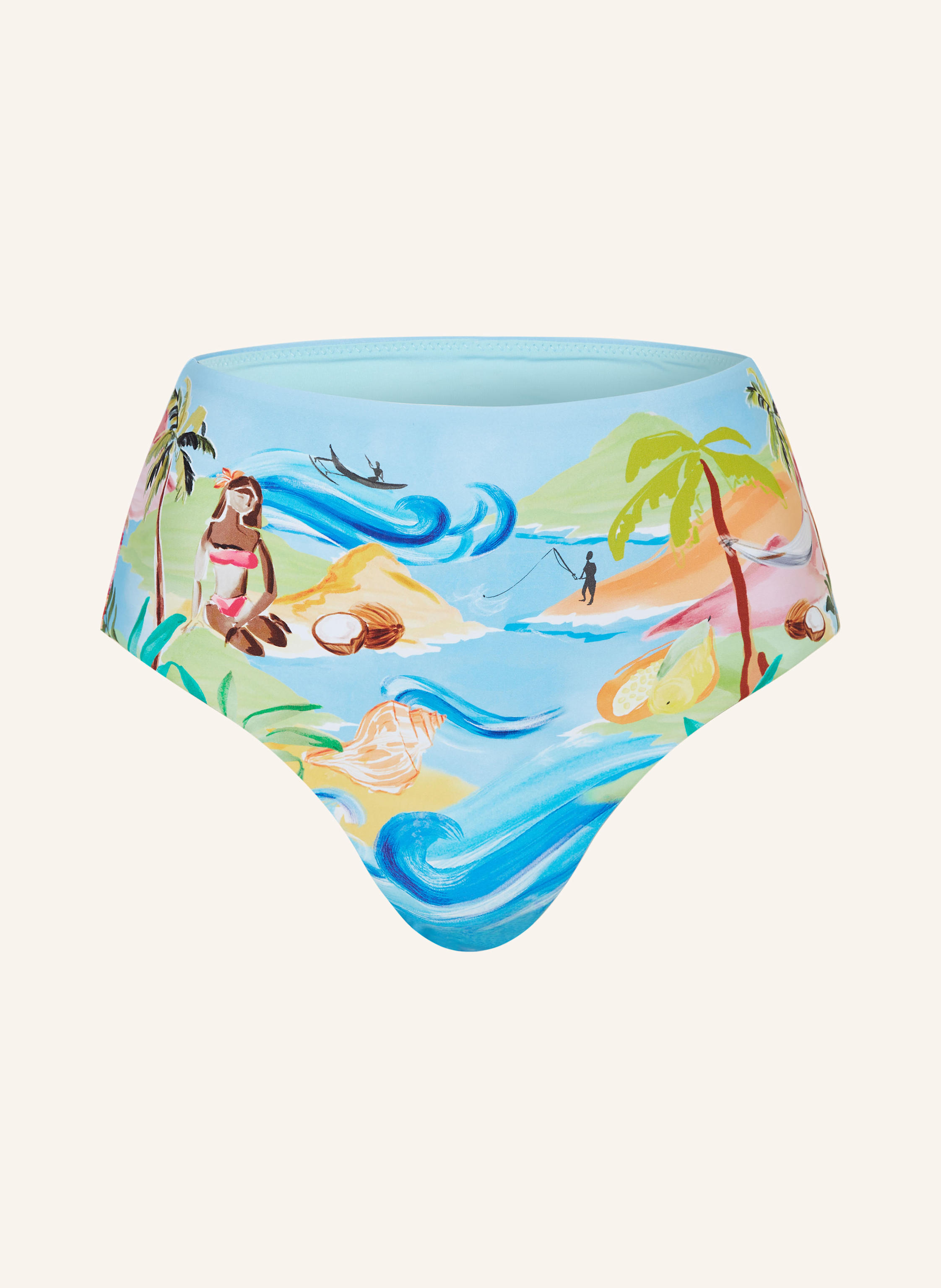 SEAFOLLY High-Waist-Bikini-Hose SOUTH PACIFIC
