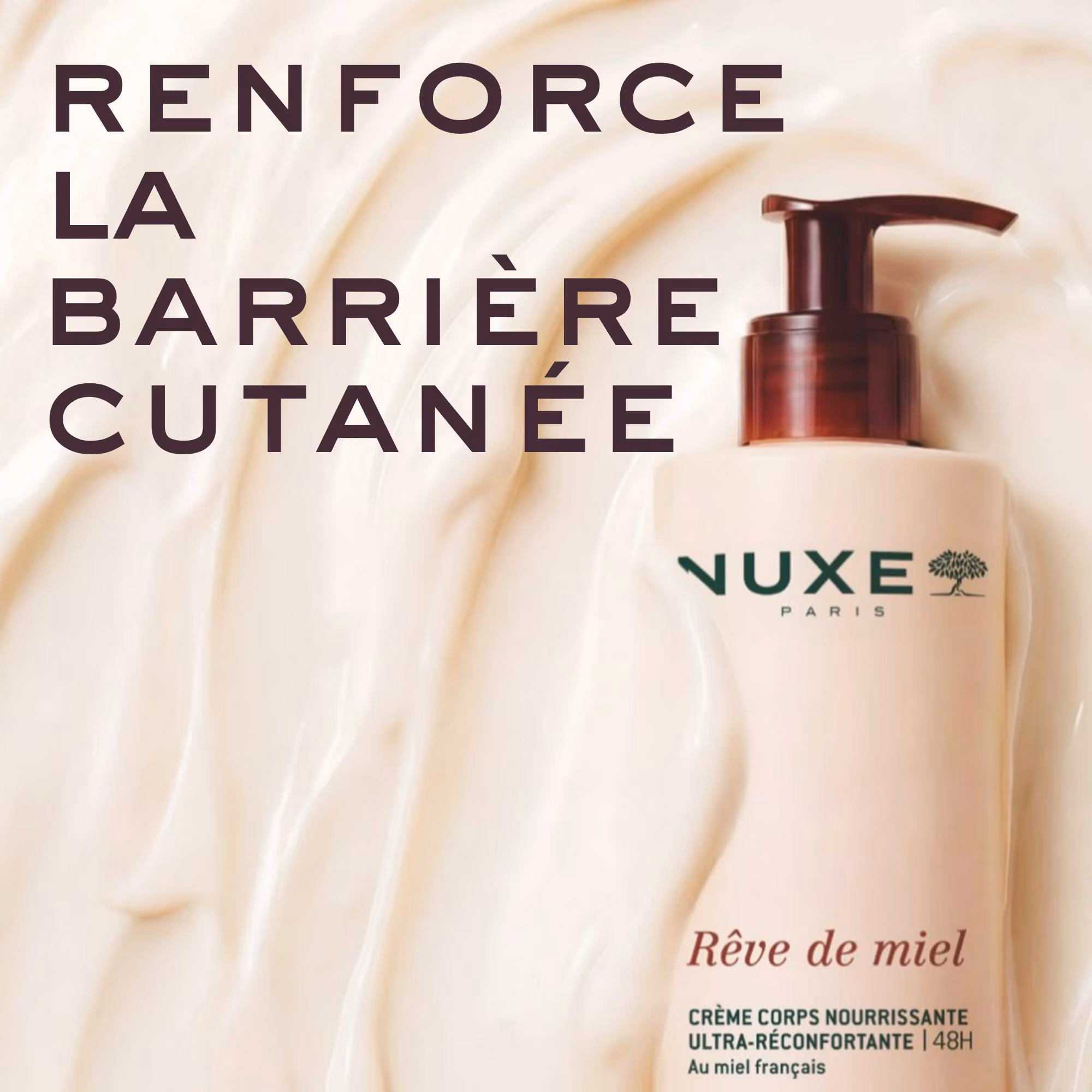RÊVE DE MIELCrème corps nourrissante ultra-réconfortante 48h