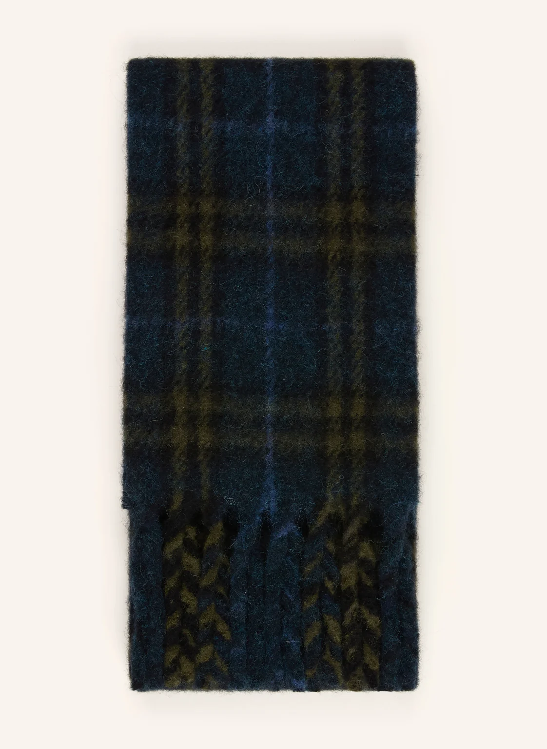BURBERRY Schal mit Alpaka