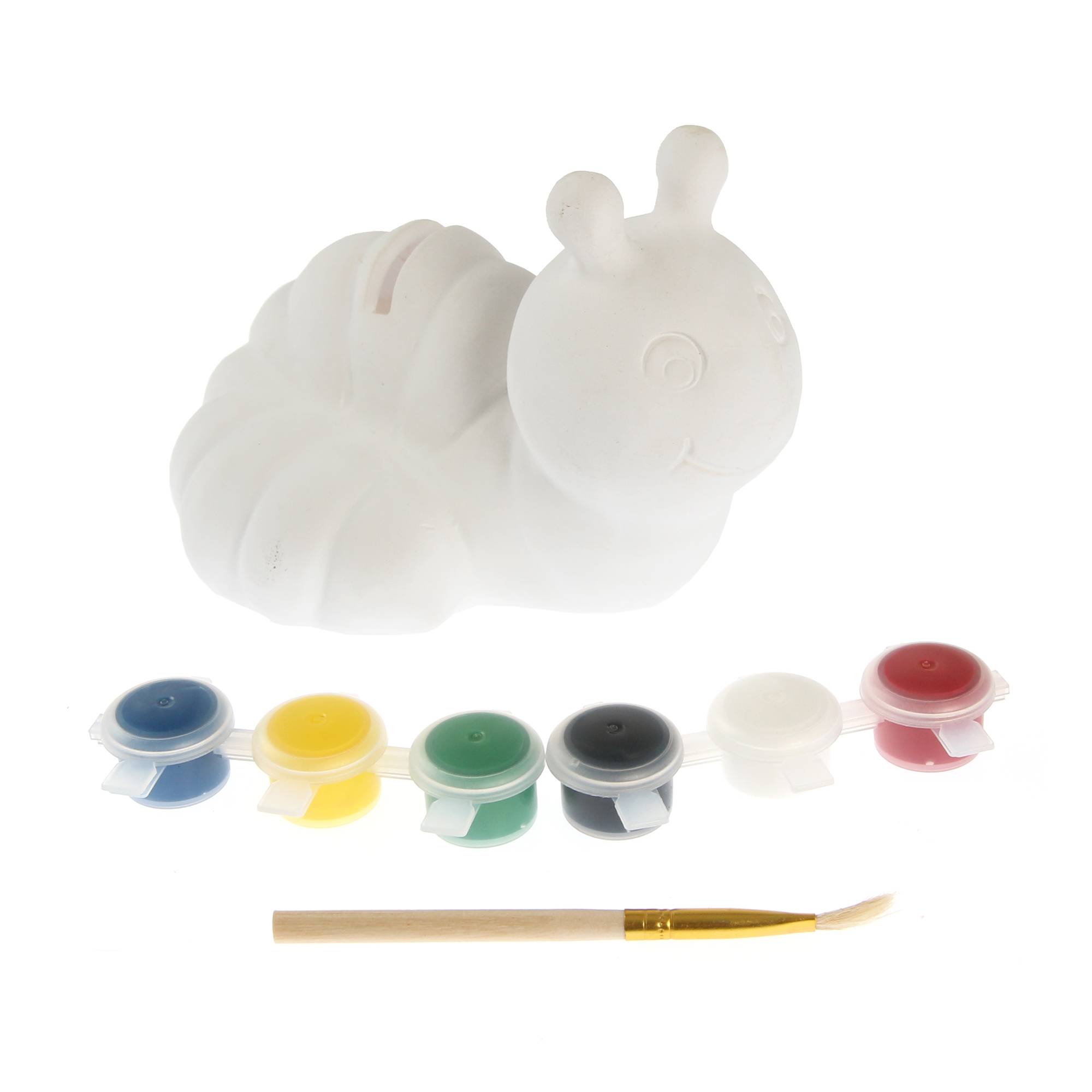 Paint Your Own Caterpillar Money Box