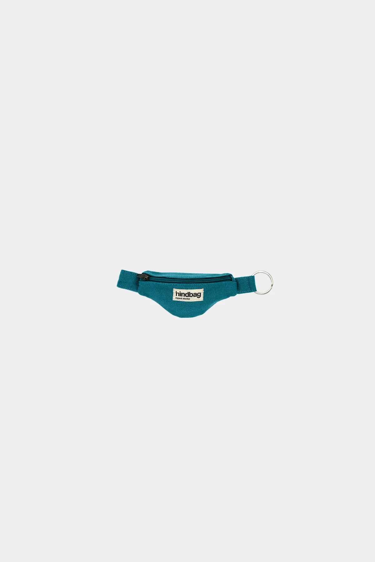 Porte-clés banane Côme Bleu paon