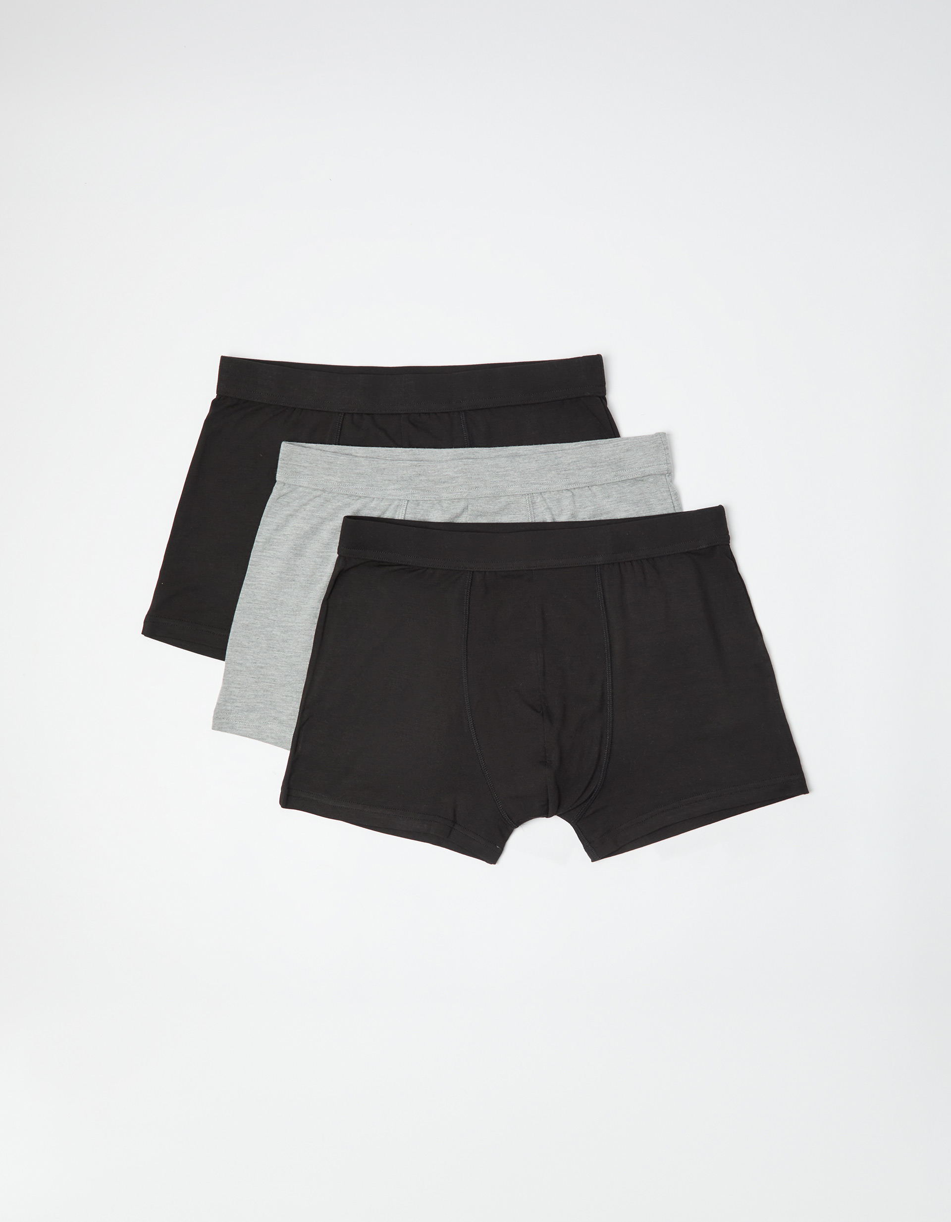 Pack 3 Boxers, Homem, Preto