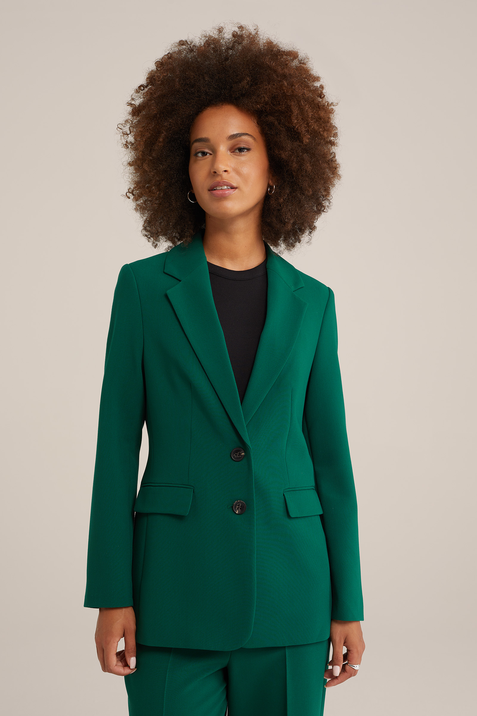Dames regular fit blazer