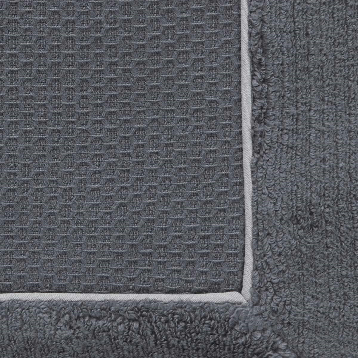 CAP FERRET - Serviette de toilette double face Ardoise 50x100 cm