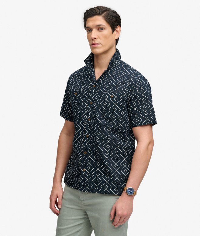 Premium Printed Beach Short Sleeve Shirt