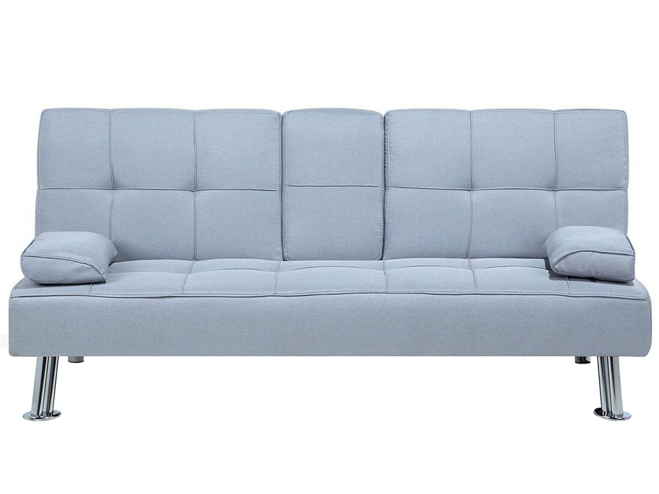 Sofa kanapa funkcja spania jasnoszara