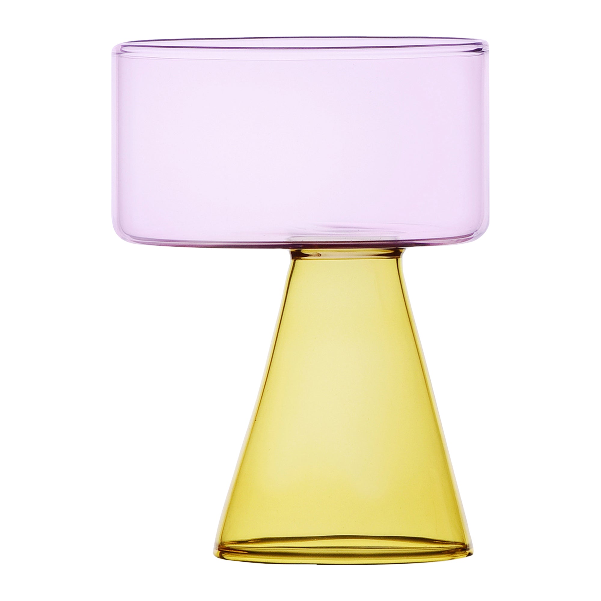 Ichendorf Milano Travasi Waterglas - Geel / Roze